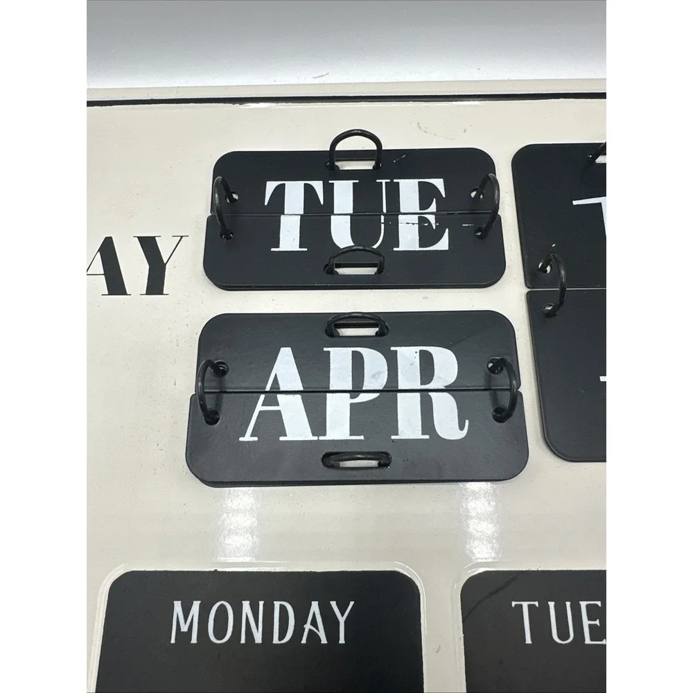 Red Shed Home & Gifts Metal Chalk Calendar 20